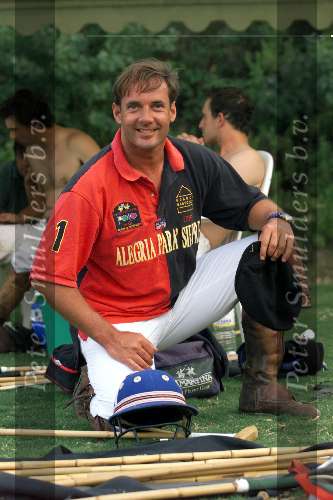 Marbella 31 juli 2001
Gerard Joling  als Polo speler op Sotogrande