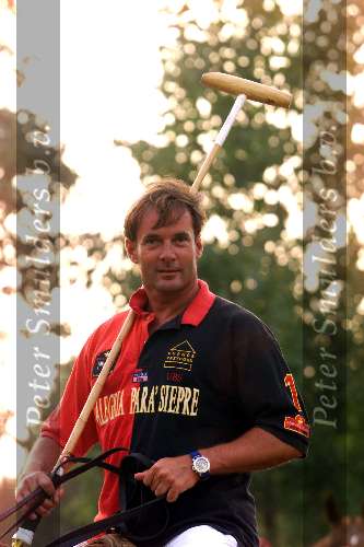 Marbella 31 juli 2001
Gerard Joling als polospeler