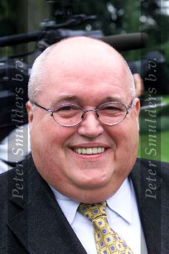 Laren 30 augustus 2001
Presentatie van het nieuwe TROS seizoen.
links Gerrit v d Kooy