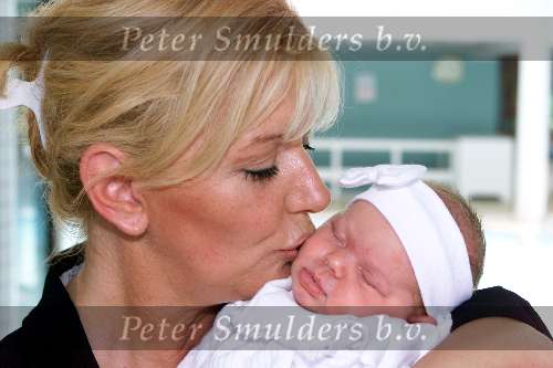 Tiel 14 augustus 2001
Hanny met baby