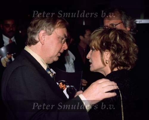 Henk v d Meijden met Liesbeth List