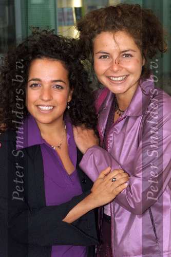 Rotterdam 8 augustus 2001
Premiere Sneeuwwitje in het Luxor theater.
Maaike Widdershoven en Smadar
