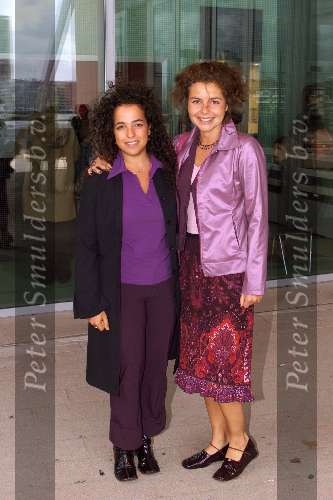 Rotterdam 8 augustus 2001
Premiere Sneeuwwitje in het Luxor theater.
Maaike Widdershoven en Smadar
