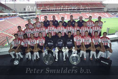Eindhoven, 8 Augustus 2001
PSV Selektie seizoen 2001/2001