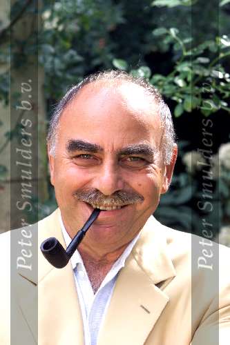 Laren 30 augustus 2001
Presentatie van het nieuwe TROS seizoen.
Ralph Inbar met pijp
