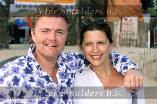 Bloemendaal 21 augustus 2001
Premiere van de film Blow bij stradtent Solaris.
Rene Mioch met zijn vrouw