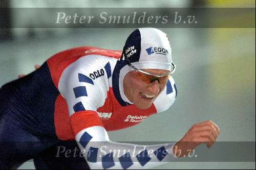 Rintje Ritsma wereldkampioen 2001