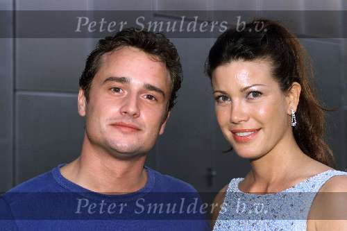 Amsterdam 20 augustus 2001
Premiere Soul Assassin in Pathe Arena.
Robine v d Meer en haar vriend Robin Rienstra
