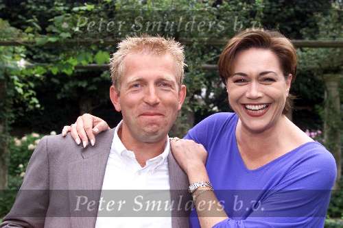 Laren 30 augustus 2001
Presentatie van het nieuwe TROS seizoen.
Tineke Verburg en Harm Edens