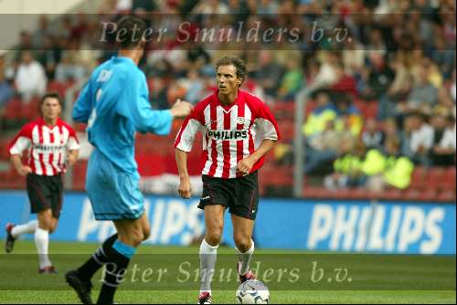 Eindhoven 6 augustus 2002
Opening PSV stadion met de oud spelers 1988
Anton Janssen