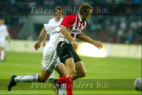 Eindhoven 6 augustus 2002
Opening PSV stadion met de oud spelers 1988
PSV-Hertha Bsc 0-0
Dennis Rommedahl