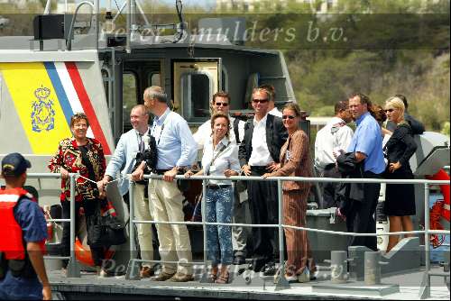 Persboot trip curacao met Prins willem alex en Maxima
Ed Oudenaerden