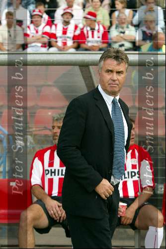 Eindhoven 6 augustus 2002
Opening PSV stadion met de oud spelers 1988
Erik Gerets en Guus Hiddink