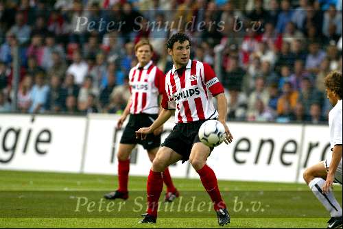 Eindhoven 6 augustus 2002
Opening PSV stadion met de oud spelers 1988
PSV-Herta BSC
Mark v Bommel
