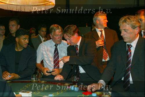 Veldhoven 4 september 2002
VVCS Voetbalgala in Koningshof
Mario Been en Pim Doesburg black jack