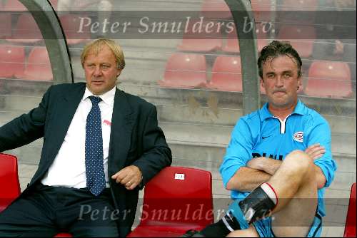 Eindhoven 6 augustus 2002
Opening PSV stadion met de oud spelers 1988
Jan Reker en Ralf Edstrom