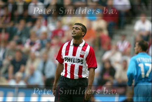 Eindhoven 6 augustus 2002
Opening PSV stadion met de oud spelers 1988
Romario