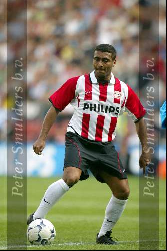 Eindhoven 6 augustus 2002
Opening PSV stadion met de oud spelers 1988
Romario