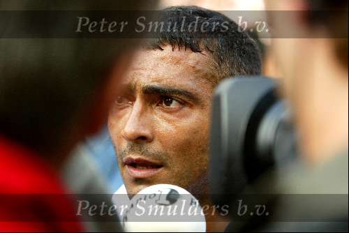 Eindhoven 6 augustus 2002
Opening PSV stadion met de oud spelers 1988
Romario