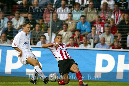 Eindhoven 6 augustus 2002
Opening PSV stadion met de oud spelers 1988
PSV-Herta BSC
Wilfred Bouma