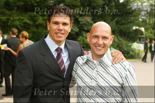 Veldhoven 4 september 2002
VVCS Voetbalgala in Koningshof
Wim de Ron en Patrick Lodewijks