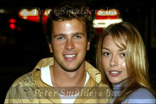 Amsterdam 2 september 2002
Premiere Oesters van Namkee in Pathe Arena
Winston Gerschtanowitz met vriendin