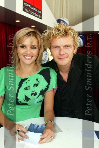 Amsterdam 30 augustus 2003
Bastiaan Ragas met Tooske v Brughem