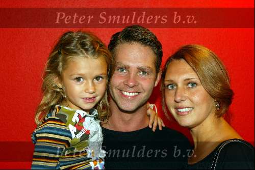 Amsterdam 30 augustus 2003
Premiere onder ons in de meervaart
Danny de Munck met vrouw en dochter Bon