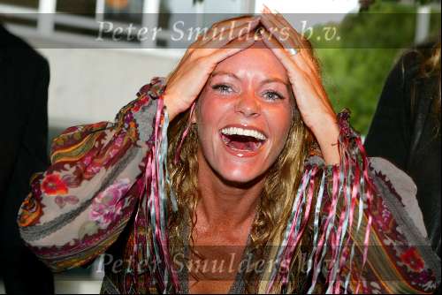 Rotterdam 24 augustus 2003
Surprise feestje Inge de Bruijn erg emotioneel in Baja Beachclub