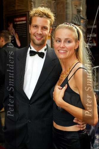 Amsterdam 4 augustus 2003
Premiere Tomb Raider in tushinski
Marith v Bohemen en Bas Muijs