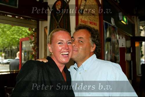 Rotterdam 24 augustus 2003
Surprise feestje inge de bruijn in baja beachclub
Monique Collignon en Aad Ouborg