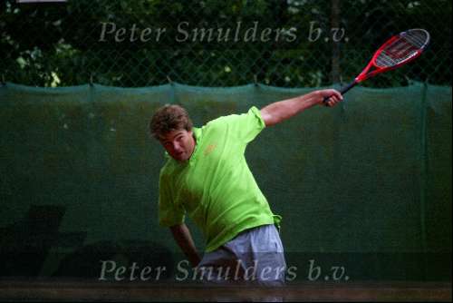 Amsterdam 2 augustus 2003
Reinout Oerlemans tennissend