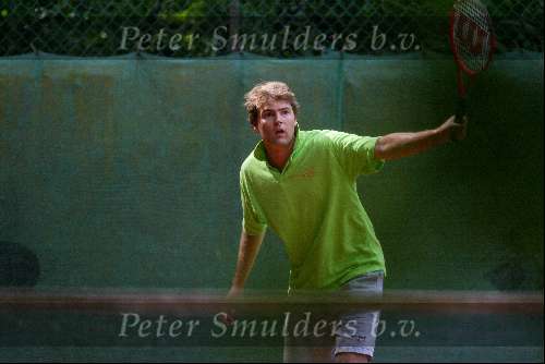 Amsterdam 2 augustus 2003
Reinout Oerlemans tennissend