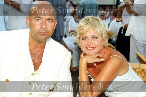 Scheveningen 3 augustus 2003
Laatste voorstelling van Aida in het circustheater.
Vera Mann met man