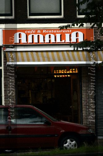Amsterdam 24 augustus 2004
Cafe Amalia in Amsterdam