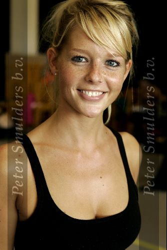 Amsterdam 1 augustus 2004
Presentatie  musical Crazy for You.
Chantal Janzen