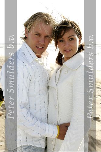 Bloemendaal 31 augustus 2004
Dennis van Tellingen met zijn vriendin Sara