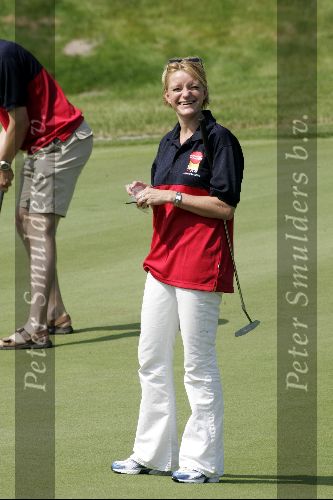 Eemnes 1 augustus 2004
Golfen voor een goed doel op  golfclub de Goyer.
Ellen v Langen