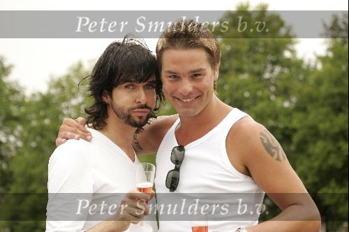 Amsterdam7 augustus 2004
Gay Parade Amsterdam. 
Eloy de Jong en  Mari v d Ven