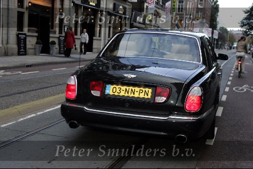 Amsterdam 25 augustus 2004
Presentatie nieuwe blad Zuid .
Harry Mens in nieuwe Bentley