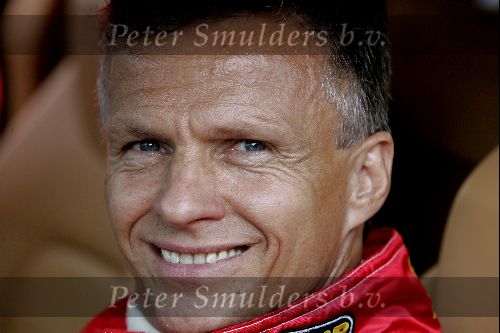 Zandvoort 7 augustus 2004
Jan Lammers  in Ferrari op circuit zandvoort