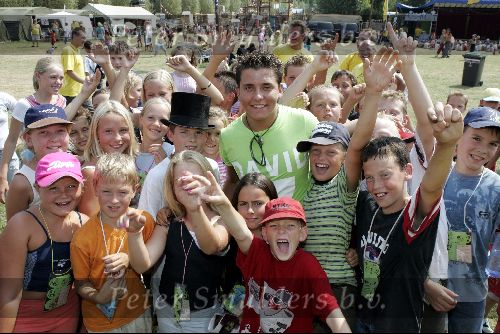 Bennekom 6 augustus 2004
Jan Smit bij SOS kinderdorpen.