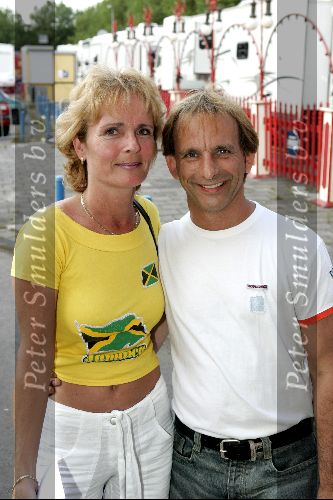Amsterdam 3 augustus 2004
Premiere circus Renz in Amsterdam.
Johan Vlemmix met vrouw