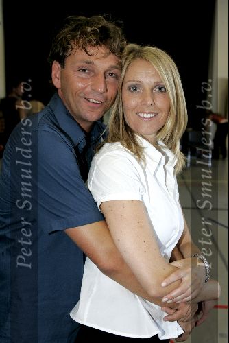 Amsterdam 1 augustus 2004
Presentatie  musical Crazy for You.
Dick Cohen  en  Joke de Kruyf