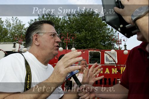 Amsterdam 3 augustus 2004
Joop v Tellingen bij premiere circus Renz