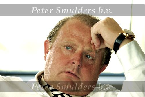 Dordrecht 31 augustus 2004
Michel Perridon bij interview voor F1 racing.