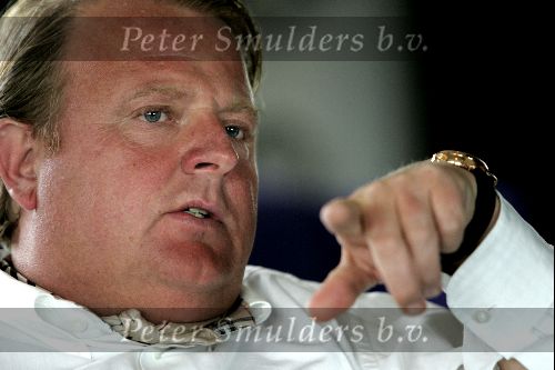 Dordrecht 31 augustus 2004
Michel Perridon bij interview voor F1 racing.