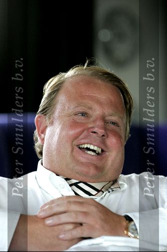 Dordrecht 31 augustus 2004
Michel Perridon bij interview voor F1 racing.