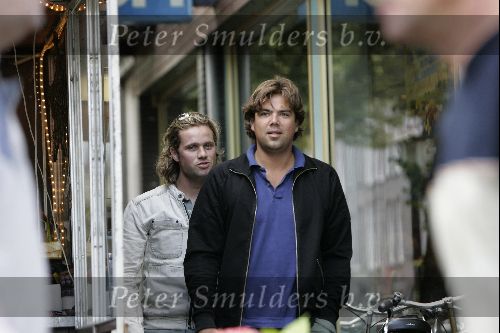 Amsterdam 28 augustus 2004
Michiel de Zeeuw met een/zijn vriend