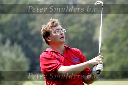 Hilversum 4 augustus 2004
Prins Friso op de pro-am van de klm open op de hilversumse golfclub.